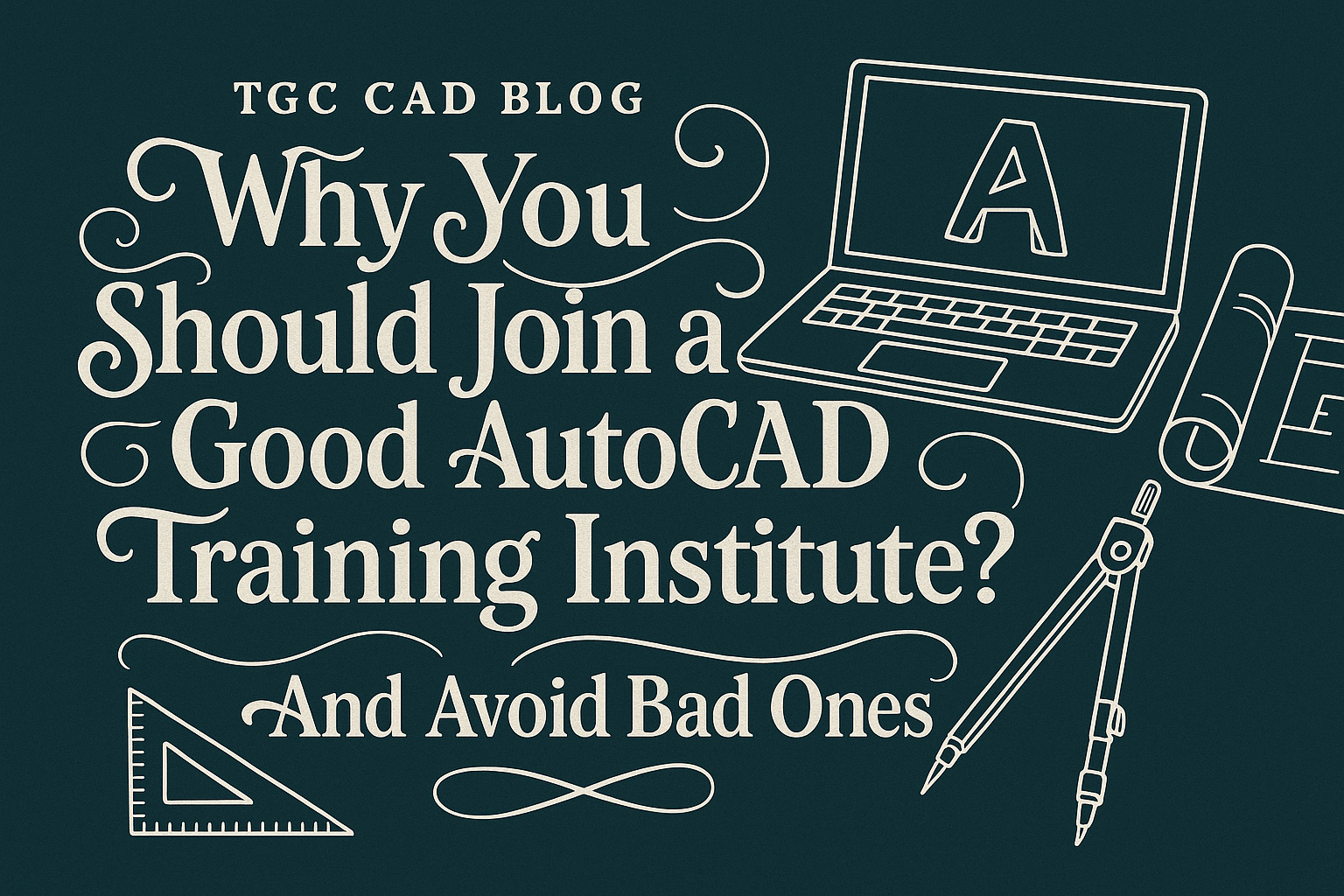 Why You Should Join a Good AutoCAD Training Institute? And Avoid Bad Ones ?